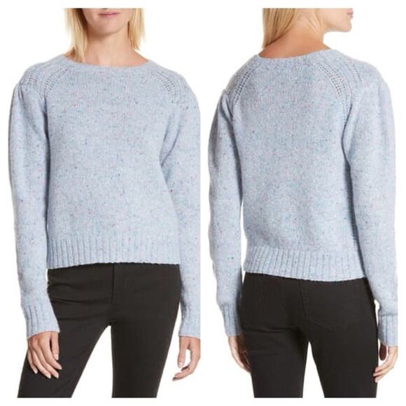 Rebecca Taylor Donegal Merino Wool Tweed Pullover - Picture 1 of 11